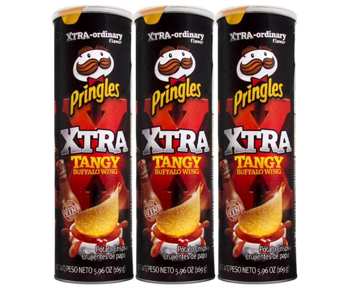 3 x Pringles XTRA Tangy Buffalo Wing 169g.