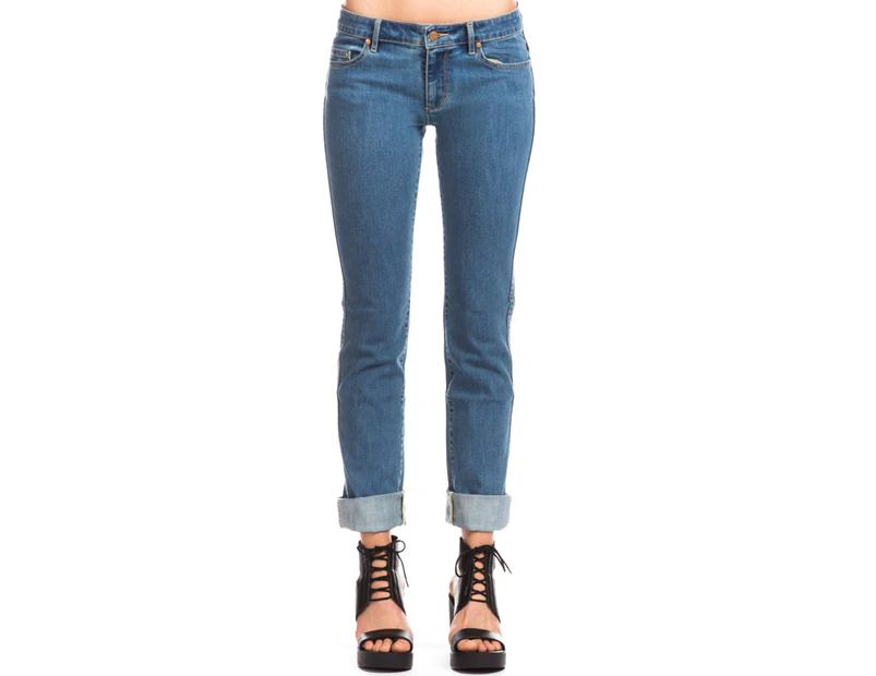 Lee Women's Straight Jeans - Light Blue