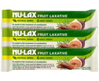 3 x Nu-Lax Fruit Laxative Bar 40g