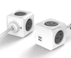 Allocacoc 4-Outlet 1.5m Extended PowerCube w/ USB 2