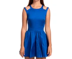 Summer Women's Dress - Blue
