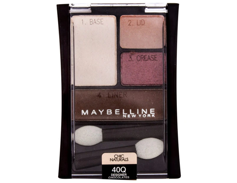 Maybelline ExpertWear Eyeshadow Quad - #40Q Designer Chocolates 