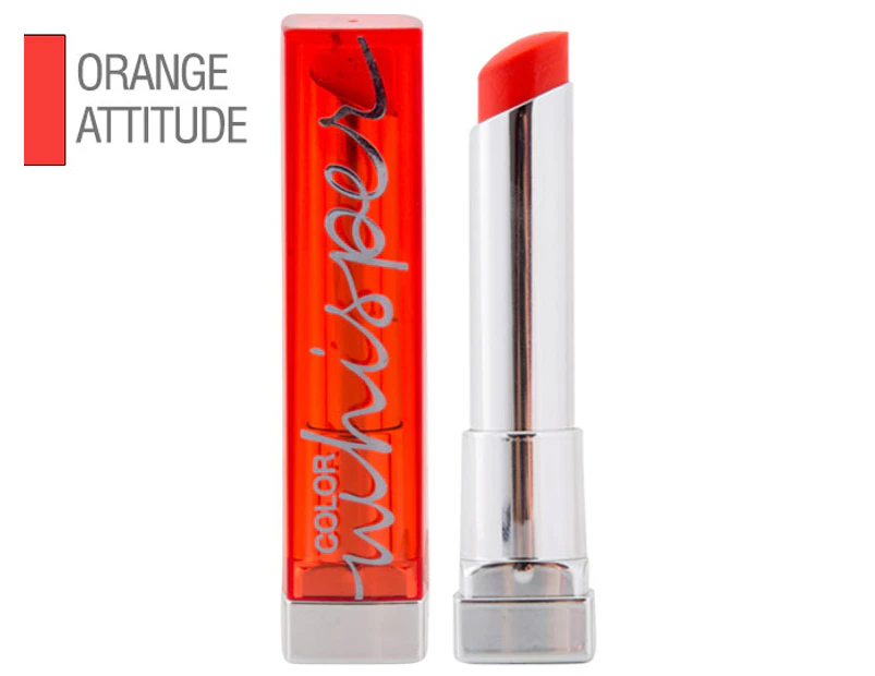 Maybelline Color Whisper Lipstick - #40 Orange Attitude