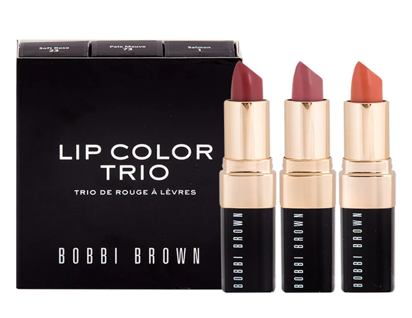 Bobbi Brown Lip Color Trio - Classics