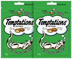 4 x Temptations Cat Treats Chicken & Tuna 85g