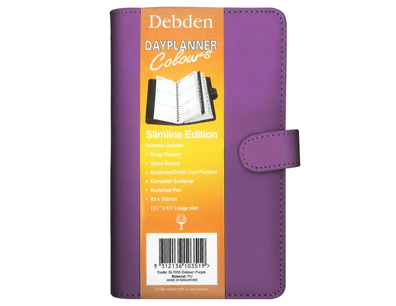 Collins Debden Day Planner - Purple