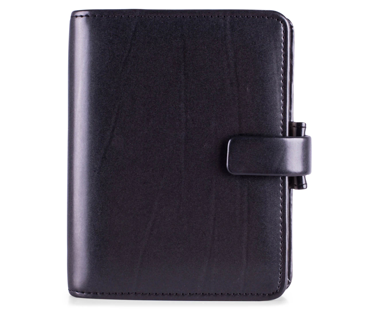 Filofax Metropol Pocket Organiser Stationery Diary Planner Faux Leather Black