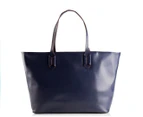 Ralph Lauren Tate Handbag - Navy/Cocoa