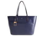 Ralph Lauren Tate Handbag - Navy/Cocoa
