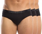 Diesel Men's Andry Briefs 3-Pack - Black