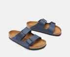 Birkenstock Unisex Arizona Regular Fit Sandals - Blue