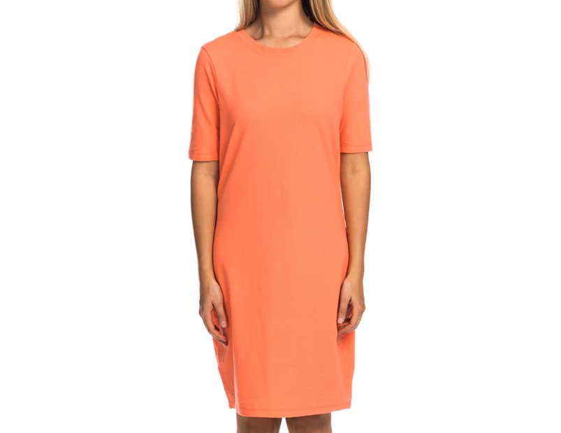 Bonds Women's Jersey Dress Size L - Salmon Pink