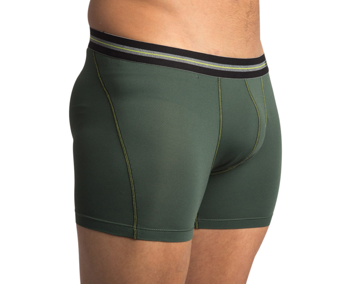 Holeproof Explorer Men's Mesh Dry Trunk - Green | Catch.com.au