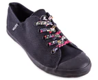 Kustom Women's Quill Shoe - Black Floral