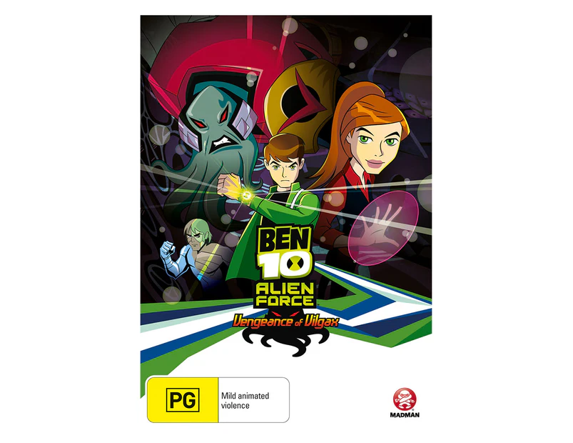 Preview image Ben 10: Alien Force The Vengeance Of Vilgax DVD (PG)
