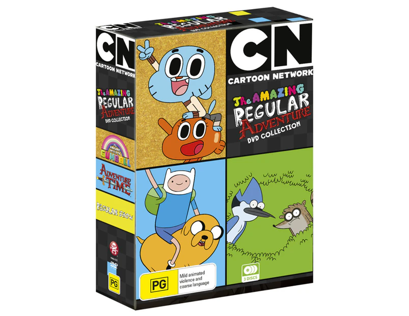 Preview image Cartoon Network's Amazing Adventure Boxset 3-Disc DVD (PG)