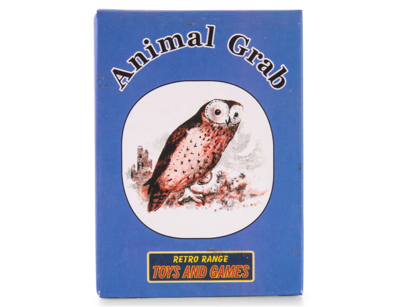 Vintage Card Game: Animal Grab