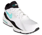 Nike Men's Air Max 93 Shoe - White/Cactus/Black