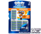 Gillette Fusion ProGlide Power Razor Refill 14pk