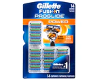 Gillette Fusion ProGlide Power Razor Refill 14pk