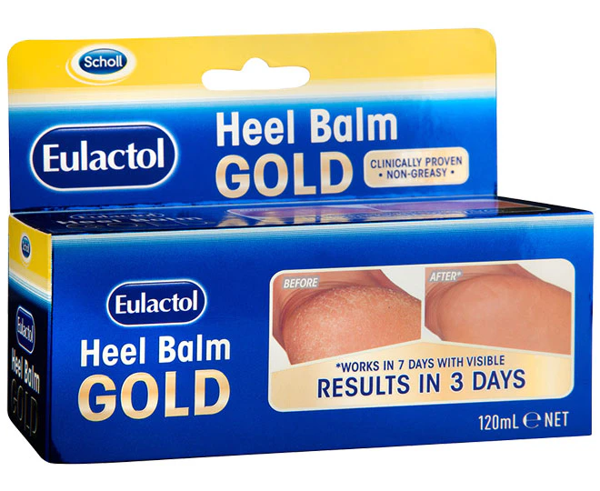 Scholl Eulactol Heel Blam Gold 120mL