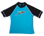 Speedo Toddler Boys' Surf Tribe Sun Top - Surf Tribe/Ocean