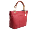 Tommy Hilfiger Signature Handbag - Red/Chestnut