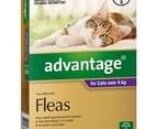 Advantage Flea Treatment For Cats 4kg+ 6pk 2