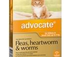 Advocate Flea & Worm Treatment For Cats 0-4kg 6pk 2