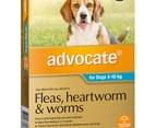 Advocate Flea & Worm Treatment For Dogs 4-10kg 6pk 2