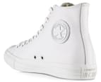 Converse Chuck Taylor All Star Leather High Top Sneakers - White 3