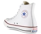 Converse Unisex Chuck Taylor All Star High Top Leather Sneakers - White 3
