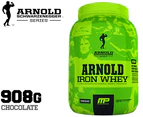 Arnold MP Iron Whey Chocolate Protein Powder 908g