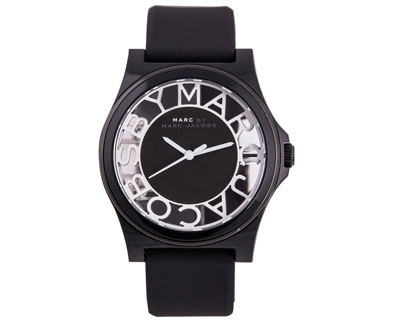 Marc jacobs henry outlet watch black