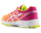 ASICS Girls’ GT-1000 3 Shoe - Soft Orange/White/Pink