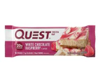 12 x Quest Protein Bars White Chocolate Raspberry 60g