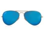 Ray-Ban Aviator Large Metal RB3025 Sunglasses - Gold/Blue Mirror 2