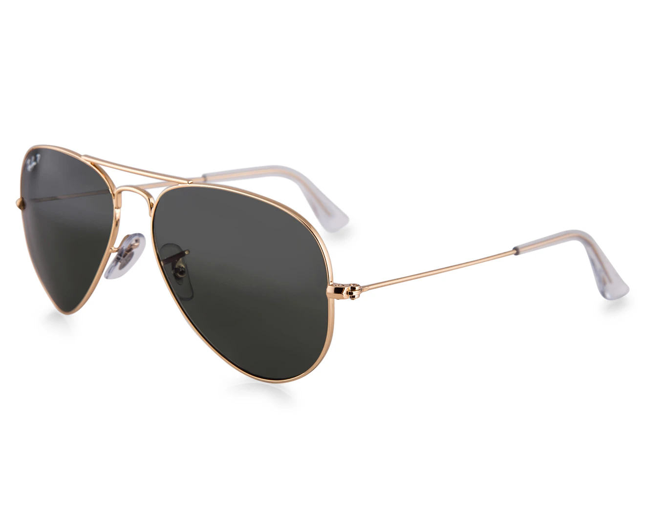 Ray-Ban Aviator RB3025 Polarised Sunglasses - Gold