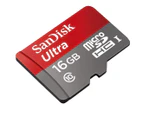 SanDisk Ultra 16GB microSDHC Card 