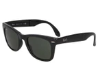 Ray-Ban Folding Wayfarer RB4105 Sunglasses - Glossy Black