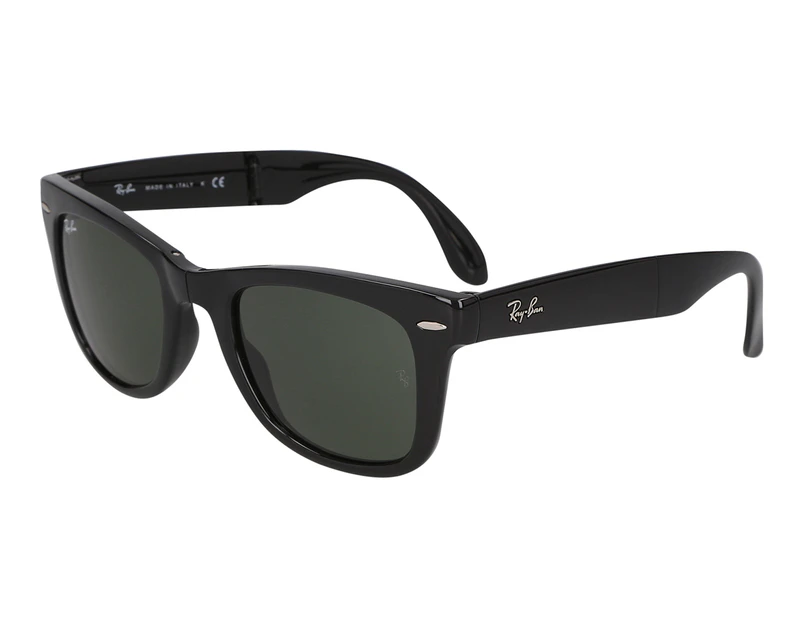 Ray-Ban Folding Wayfarer RB4105 Sunglasses - Glossy Black