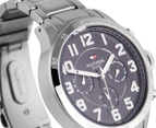 Tommy Hilfiger Men's Trent S/Steel Watch - Black / Silver
