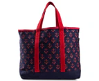 Tommy Hilfiger Anchor Print Large Tote Bag - Navy / Red