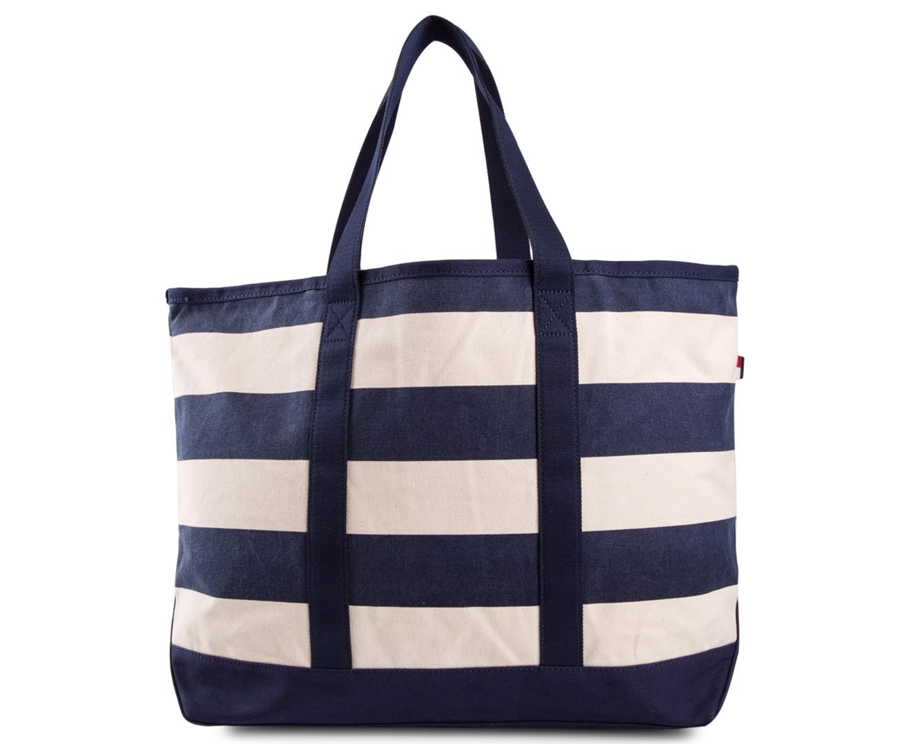 Tommy Hilfiger Anchor Signature Canvas Tote Bag - Navy/Neutral | Catch ...