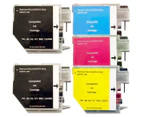LC38 LC67 Compatible Inkjet Cartridges For Brother - 5-Pack
