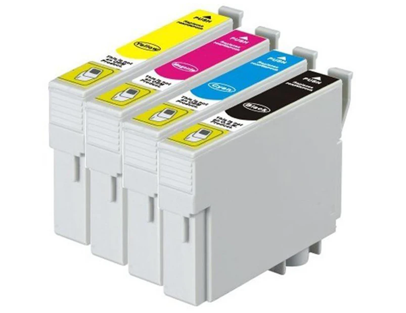 133 Compatible Inkjet Cartridges For Epson - 4-Pack