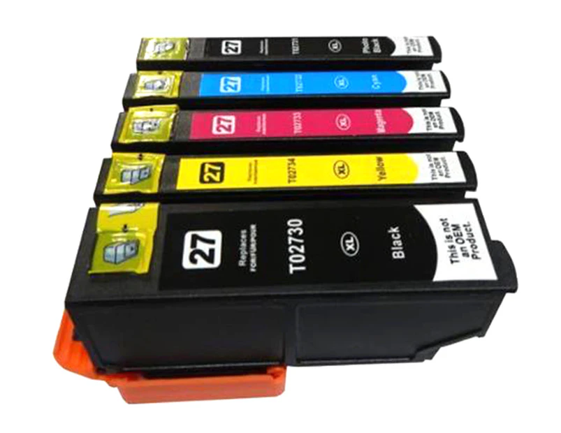 273XL Compatible Inkjet Cartridges For Epson - 5-Pack