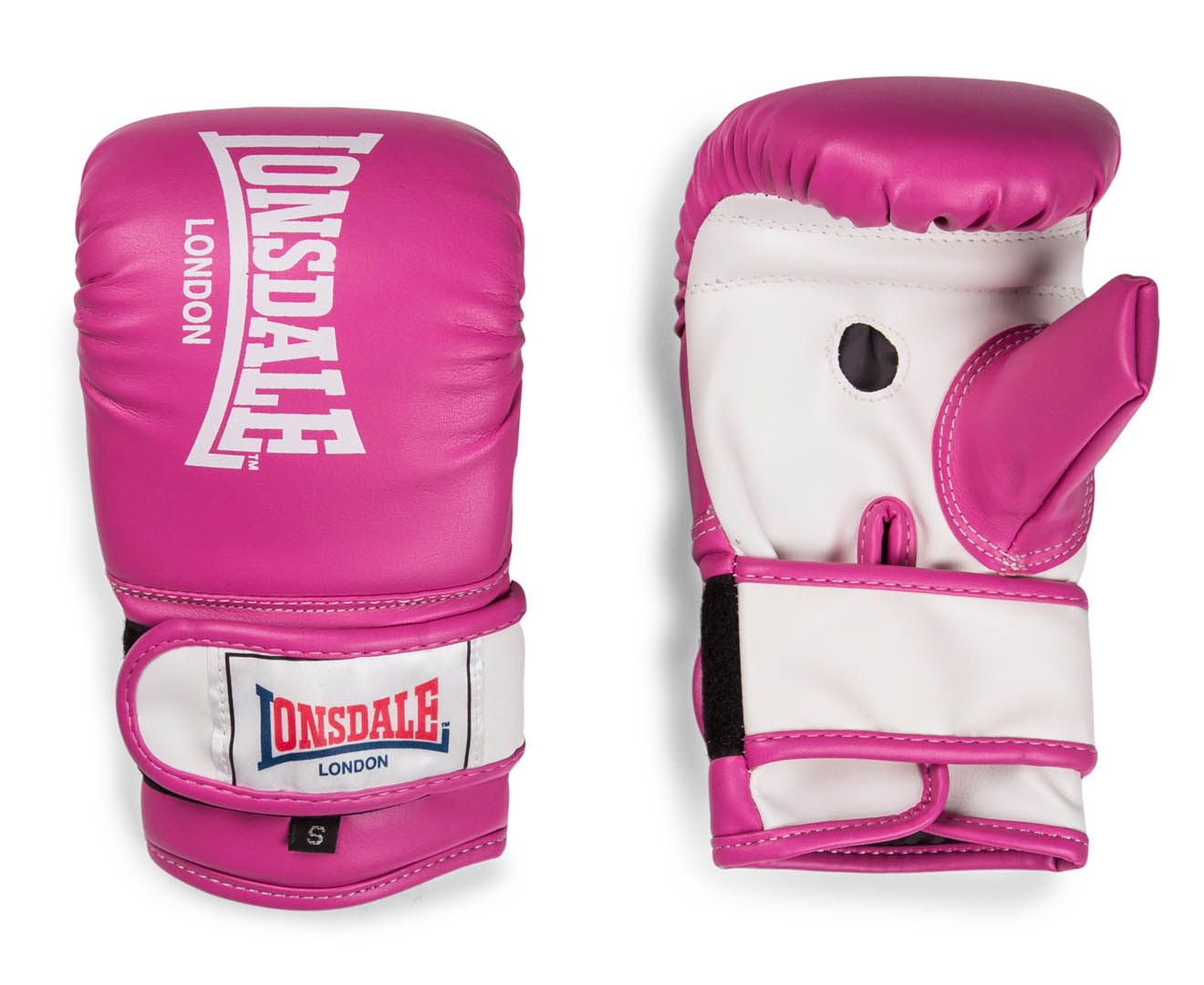 lonsdale pink boxing gloves