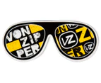 VonZipper Rockford Sticker - Black/Yellow/White
