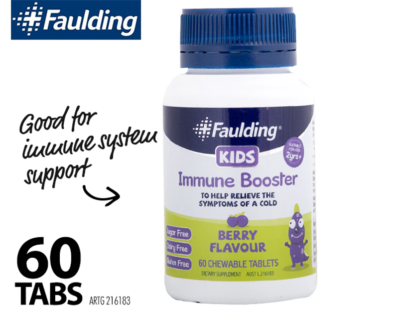 Faulding Kids Immune Booster Chewable 60 Tabs
